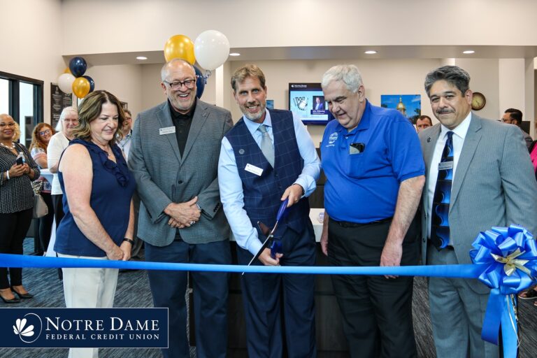 Notre Dame Federal Credit Union Cuts Ribbon on Lake County, Indiana