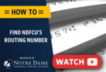 How To: Find NDFCU's Routing Number