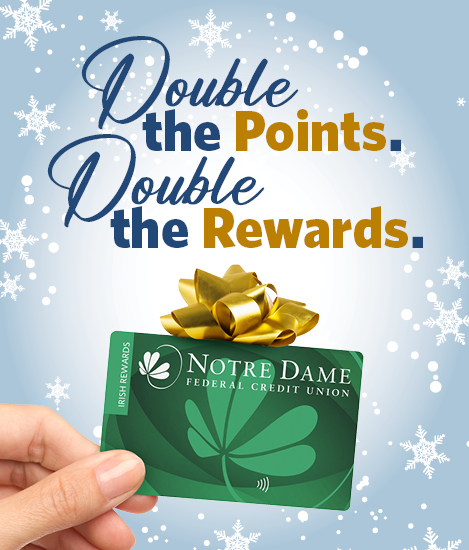 Double the points, double the rewards.